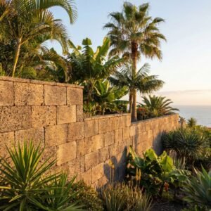 Construcción de Muro de Bloque (m²)